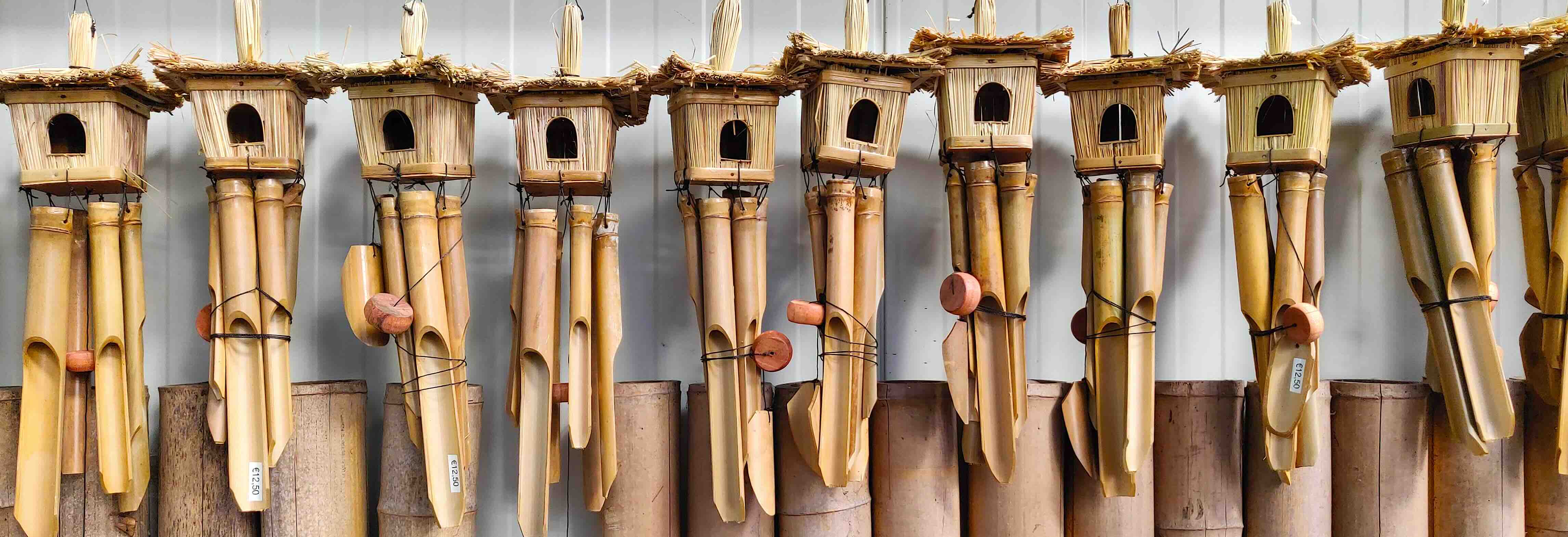 Bamboe windgong vogelhuisje 1 PerkBamboe nl